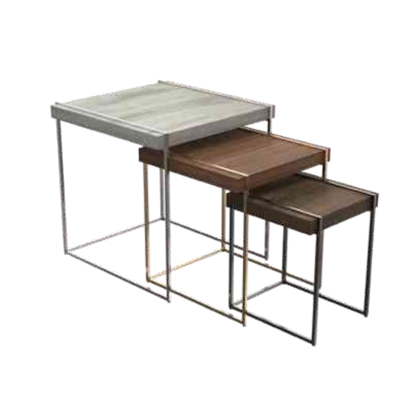 Nesting Buﬀet Table