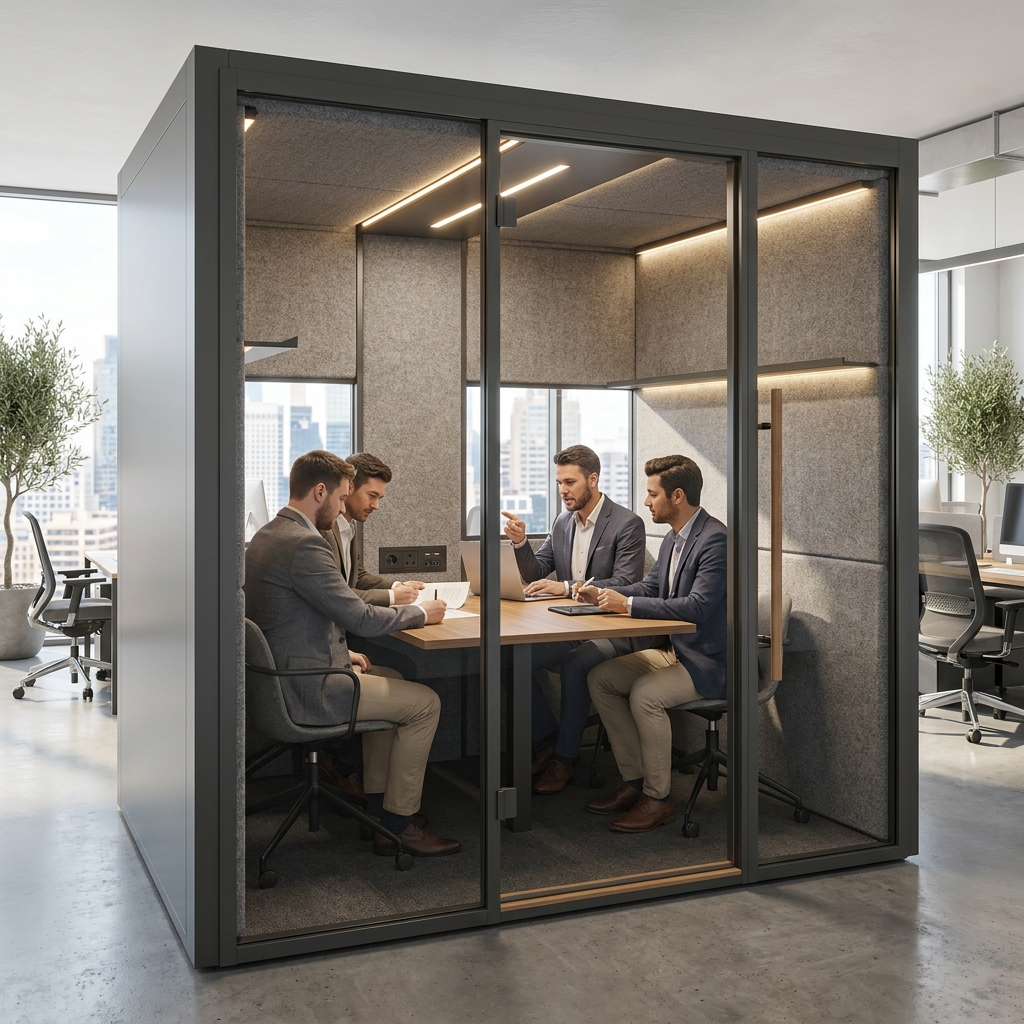 4 Person Meeting Pod